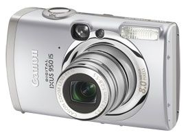 5 Canon Digital IXUS 950 IS