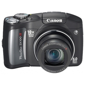 Цифровая фотокамера Canon PowerShot SX100 IS Black