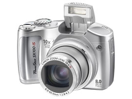 5 Canon PowerShot SX100 IS Silver