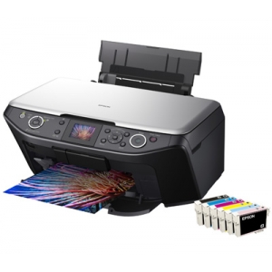 Струйный принтер сканер копир Epson Stylus Photo RX610