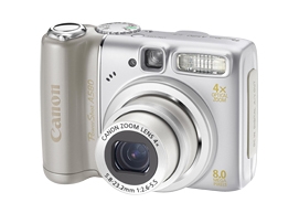 5 Canon PowerShot A580