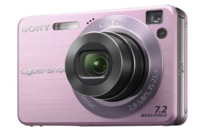 2 Sony Cyber-shot DSC-W120 Pink