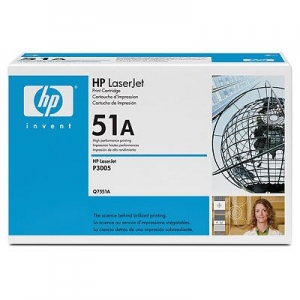 Картридж для лазерного принтера HP Q7551A Black