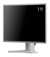 LCD  19 NEC LCD1990FXp Silver White