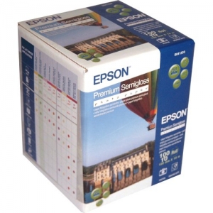  Epson S041330 Premium Semigloss Photo Paper, 