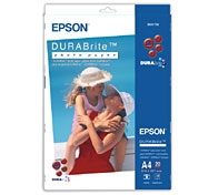 14 Epson S041732 A4 DURABrite Photo Paper