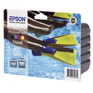 Картридж + Бумага Epson C13T584640 PicturePack
