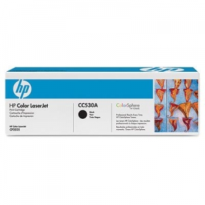 Картридж для лазерного принтера HP CC530A Black