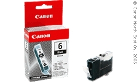 5 Canon BCI-6Bk Black