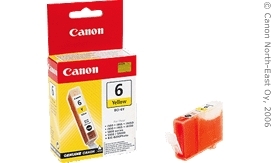 Картридж для струйного принтер Canon BCI-6Y Yellow