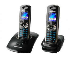  DECT Panasonic DECT KX-TG8302RUB Black