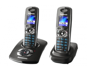 Телефон DECT Panasonic DECT KX-TG8322RUB Black