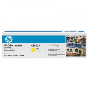 Картридж для лазерного принтера HP CB542A Yellow