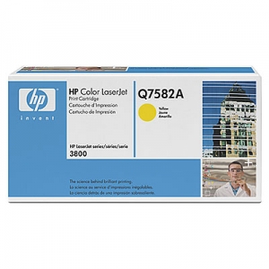 Картридж для лазерного принтера HP Q7582A YELLOW