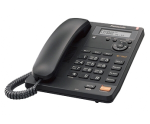 Телефон проводной Panasonic KX-TS2565RU B