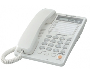 Телефон проводной Panasonic KX-TS2365RU W