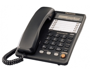 Телефон проводной Panasonic KX-TS2365RU B