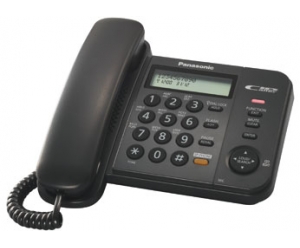 Телефон проводной Panasonic KX-TS2358RU B