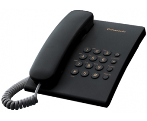 Телефон проводной Panasonic KX-TS2350RU B