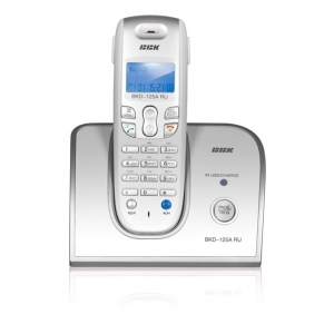 Телефон DECT BBK BKD-125A СЕРЕБРО