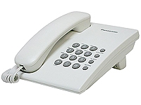 Телефон проводной Panasonic KX-TS2350RU W