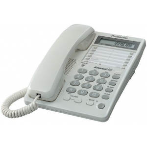 Телефон проводной Panasonic KX-TS2362RUW