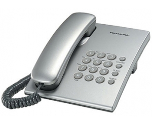 Телефон проводной Panasonic KX-TS2350RU S