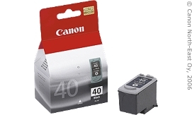 5 Canon PG-40 Black