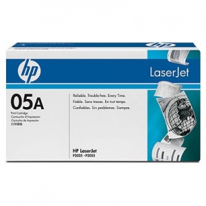 Картридж для лазерного принтера HP CE505A Black