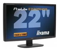 LCD монитор 22 iiyama E2209HDS B1