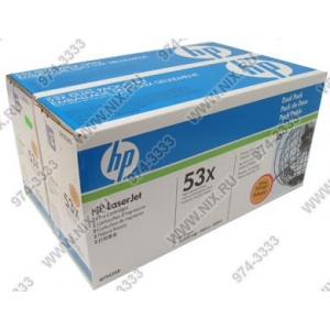 Картридж для струйного принтер HP Q7553XD Dual Pack BLACK