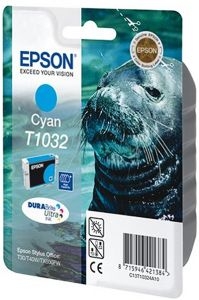 Картридж для струйного принтер Epson T1032 (C13T10324A10) Cyan