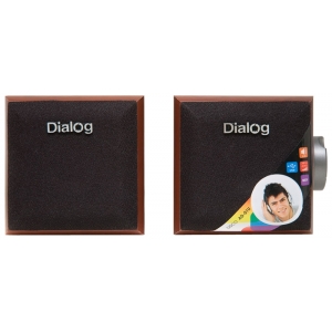 Акустика 2.0 Dialog AD-01U Cherry
