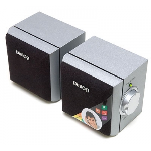 Акустика 2.0 Dialog AD-02 Silver