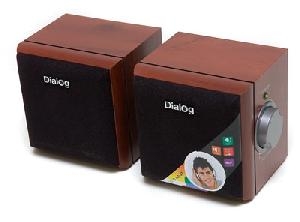 Акустика 2.0 Dialog AD-03 Cherry