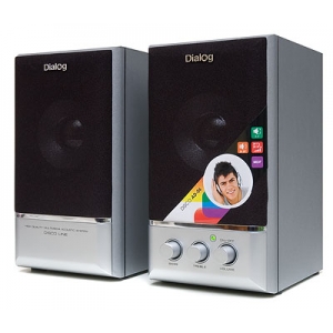 Акустика 2.0 Dialog AD-04 Silver
