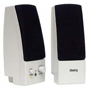 Акустика 2.0 Dialog AT-02W White