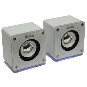 Акустика 2.0 Dialog COLIBRI AC-01WU White-White
