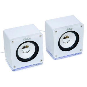Акустика 2.0 Dialog COLIBRI AC-02WU White-White