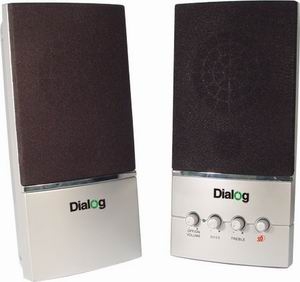 Акустика 2.0 Dialog Melody AM-13S Silver