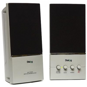 Акустика 2.0 Dialog Melody AM-13W White