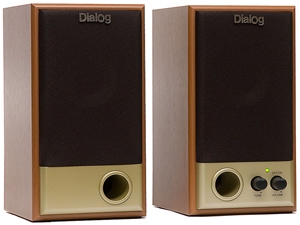 Акустика 2.0 Dialog W-202 Cherry