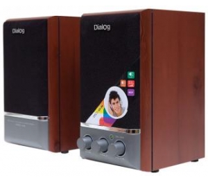 Акустика 2.0 Dialog AD-04 Cherry