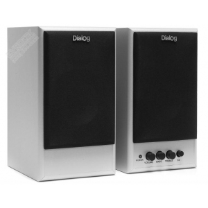 Акустика 2.0 Dialog W-203 Silver