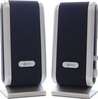 Акустика 2.0 Kreolz SP-201 Silver-Black