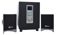 Акустика 2.1 Kreolz SP-211 Silver-Black