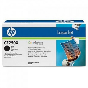     HP CE250X Black