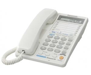 Телефон проводной Panasonic KX-TS2368RUW
