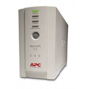 ИБП (UPS) APC BACK-UPS CS 500VA USB/SERIAL (BK500EI)