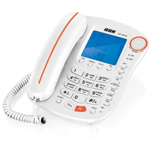 Телефон проводной BBK BKT-253 RU белый